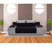 Dīvāns Ibiza Sofa standard Dziļums: 88 cm, Guļamvietas platums: 130 cm, Platums: 195 cm, Augstums: 90 cm, Guļamvietas garums: 195 cm, Pildījums: Bonell + poliuretāna putas (porolons), Apdare: audums, Dīvāna tips: taisni dīvāni, Ar veļas kasti: 1, izvelkamie: 1, Auduma numurs: Neo 15 + Neo 31, Krāsa: melns + pelēks