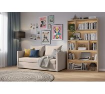 Dīvāns Bolek Sofa Standard Dziļums: 67 cm, Guļamvietas platums: 112 cm, Platums: 128 cm, Augstums: 76 cm, Sēdvietas augstums: 37 cm, Sēdvietas dziļums: 46 cm, Guļamvietas garums: 184 cm, Pildījums: augstas elastības putas (porolons), Apdare: audums, Dīvāna tips: taisni dīvāni, izvelkamie: 1, Auduma numurs: Kronos 02, Krāsa: bēšs
