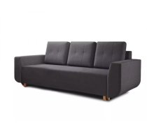 Dīvāns Malibu Sofa standard Dziļums: 90 cm, Guļamvietas platums: 130 cm, Platums: 230 cm, Augstums: 90 cm, Guļamvietas garums: 194 cm, Pildījums: Bonell + poliuretāna putas (porolons), Apdare: audums, Dīvāna tips: taisni dīvāni, Ar veļas kasti: 1, izvelkamie: 1, Auduma numurs: Inari 94, Krāsa: grafīts