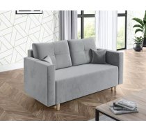 Dīvāns Luna Sofa 2 Standard Dziļums: 92 cm, Guļamvietas platums: 140 cm, Platums: 162 cm, Augstums: 95 cm, Sēdvietas augstums: 45 cm, Sēdvietas dziļums: 75 cm, Guļamvietas garums: 140 cm, Pildījums: Bonell + poliuretāna putas (porolons) T-30, Apdare: audums, Ar papildu spilveniem: 1, Dīvāna tips: taisns dīvāns, izvelkamie: 1, Auduma numurs: Jasmine 81, Izvilkšanas mehānisms: DL, Krāsa: gaiši pelēks