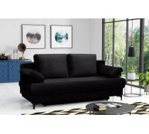 Dīvāns Maja Sofa Standard Dziļums: 93 cm, Guļamvietas platums: 138 cm, Platums: 196 cm, Augstums: 90 cm, Sēdvietas augstums: 43 cm, Sēdvietas dziļums: 53 cm, Guļamvietas garums: 196 cm, Pildījums: Bonell + poliuretāna putas (porolons), Apdare: audums, Dīvāna tips: taisni dīvāni, Ar veļas kasti: 1, izvelkamie: 1, Auduma numurs: Enjoy 25, Krāsa: melns