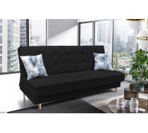 Dīvāns Sofa Bed 123 standard Dziļums: 94 cm, Guļamvietas platums: 116 cm, Platums: 194 cm, Augstums: 96 cm, Guļamvietas garums: 194 cm, Pildījums: Falista + augstas kvalitātes putas (porolons), Apdare: audums, Dīvāna tips: taisni dīvāni, Ar veļas kasti: 1, izvelkamie: 1, Auduma numurs: Soro 100, Krāsa: melns