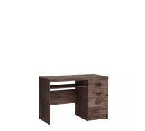 Galds Indianapolis I16 Garums: 120 cm, Augstums: 81.5 cm, Platums: 60 cm, Izgatavošanas materiāls: ksp + finieris, Forma: taisnstūra, Ar tastatūras plauktu: 1, Ar atvilktnēm: 1, Krāsa: tumšais osis