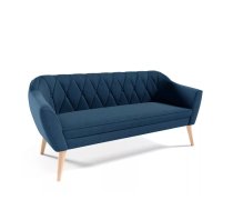 Dīvāns Sofa 183 standard Dziļums: 74 cm, Platums: 180 cm, Augstums: 75 cm, Pildījums: Poliuretāna putas (porolons), Apdare: audums, Dīvāna tips: taisni dīvāni, Auduma numurs: Velluto 11, Krāsa: zila