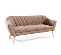 Dīvāns Sofa Flora 206 standard Dziļums: 71 cm, Platums: 185 cm, Augstums: 75 cm, Sēdvietas augstums: 40 cm, Sēdvietas dziļums: 52 cm, Pildījums: Falista + augstas kvalitātes putas (porolons), Apdare: audums, Dīvāna tips: taisni dīvāni, Auduma numurs: Velluto 03, Kājiņu krāsa: dabīgs, Krāsa: kapučino