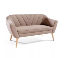 Dīvāns Sofa Flora 205 standard Dziļums: 71 cm, Platums: 150 cm, Augstums: 75 cm, Sēdvietas augstums: 40 cm, Sēdvietas dziļums: 52 cm, Pildījums: Falista + augstas kvalitātes putas (porolons), Apdare: audums, Dīvāna tips: taisni dīvāni, Auduma numurs: Velluto 03, Kājiņu krāsa: dabīgs, Krāsa: kapučino