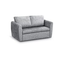 Dīvāns Bella Lux 120 standard Dziļums: 90 cm, Guļamvietas platums: 122 cm, Platums: 150 cm, Augstums: 95 cm, Sēdvietas augstums: 42 cm, Sēdvietas dziļums: 40 cm, Guļamvietas garums: 188 cm, Pildījums: Putas (porolons), Apdare: audums, Dīvāna tips: taisni dīvāni, Ar veļas kasti: 1, izvelkamie: 1, Auduma numurs: Terra 88, Krāsa: gaiši pelēks
