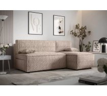 Dīvāns Mira L Anthology Standard Dziļums: 140 cm, Guļamvietas platums: 125 cm, Platums: 200 cm, Augstums: 90 cm, Sēdvietas augstums: 43 cm, Sēdvietas dziļums: 52 cm, Guļamvietas garums: 200 cm, Pildījums: Falista atsperes + HR putas, Apdare: audums, Ar papildu spilveniem: 1, Dīvāna tips: stūra dīvāni, Ar veļas kasti: 1, izvelkamie: 1, Auduma numurs: Anthology 04, Izvilkšanas mehānisms: Automāts DL, Krāsa: brūns