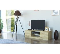 TV tumba RTV 120 Platums: 120 cm, Korpusa krāsa: ozols artisan, Dziļums: 40 cm, Augstums: 36 cm, Virsma: matēta, Forma: Taisnstūra, Elementu krāsa: ozols artisan, Materiāls: KSP