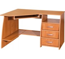 Galds Sevilla Right 3P Garums: 123 cm, Augstums: 75 cm, Platums: 88 cm, Izgatavošanas materiāls: laminēta KSP, Plaukts sistēmas blokam: 1, Virsma: matēta, Ar tastatūras plauktu: 1, Ar atvilktnēm: 1, Krāsa: alksnis