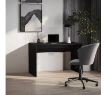 Kosmētikas galds Nevy Platums: 140 cm, Virsma: matēta, Izgatavošanas materiāls: LKSP, Augstums: 75 cm, Dziļums: 60 cm, Ar spoguli: nē, Krāsa: melns