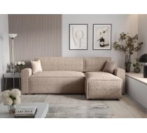 Dīvāns Mira L Bis Anthology Standard Dziļums: 140 cm, Guļamvietas platums: 130 cm, Platums: 231 cm, Augstums: 90 cm, Sēdvietas augstums: 43 cm, Sēdvietas dziļums: 52 cm, Guļamvietas garums: 201 cm, Pildījums: Falista atsperes + HR putas, Apdare: audums, Ar papildu spilveniem: 1, Dīvāna tips: stūra dīvāni, Ar veļas kasti: 1, izvelkamie: 1, Auduma numurs: Anthology 04, Izvilkšanas mehānisms: Automāts DL, Krāsa: brūns