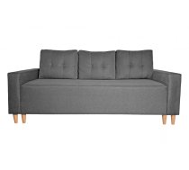 Dīvāns Scandi standard Dziļums: 90 cm, Guļamvietas platums: 130 cm, Platums: 230 cm, Augstums: 90 cm, Guļamvietas garums: 194 cm, Pildījums: Bonell + poliuretāna putas (porolons), Apdare: audums, Dīvāna tips: taisni dīvāni, Ar veļas kasti: 1, izvelkamie: 1, Auduma numurs: Inari 91, Krāsa: pelēks