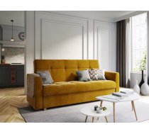 Dīvāns Lento Sofa Standard Dziļums: 85 cm, Guļamvietas platums: 115 cm, Platums: 215 cm, Augstums: 88 cm, Sēdvietas augstums: 50 cm, Sēdvietas dziļums: 57 cm, Guļamvietas garums: 190 cm, Pildījums: Bonell + poliuretāna putas (porolons), Apdare: audums, Dīvāna tips: taisni dīvāni, Ar veļas kasti: 1, izvelkamie: 1, Auduma numurs: Itaka 33, Izvilkšanas mehānisms: Automāts, Krāsa: dzeltens