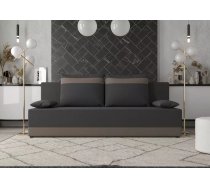 Dīvāns Toledo Sofa Standard Dziļums: 80 cm, Guļamvietas platums: 135 cm, Platums: 200 cm, Augstums: 89 cm, Sēdvietas augstums: 39 cm, Sēdvietas dziļums: 60 cm, Guļamvietas garums: 200 cm, Pildījums: Poliuretāna putas (porolons), Apdare: audums, Ar papildu spilveniem: 1, Dīvāna tips: taisni dīvāni, Ar veļas kasti: 1, izvelkamie: 1, Auduma numurs: Rainbow 27 + 83, Krāsa: tumši pelēks + pelēks