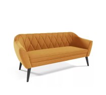 Dīvāns Sofa 202 standard Dziļums: 71 cm, Platums: 185 cm, Augstums: 75 cm, Sēdvietas augstums: 40 cm, Sēdvietas dziļums: 52 cm, Pildījums: Poliuretāna putas (porolons), Apdare: audums, Dīvāna tips: taisni dīvāni, Auduma numurs: Velluto 08, Krāsa: dzeltens