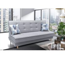 Dīvāns Sofa Bed 123 standard Dziļums: 94 cm, Guļamvietas platums: 116 cm, Platums: 194 cm, Augstums: 96 cm, Guļamvietas garums: 194 cm, Pildījums: Falista + augstas kvalitātes putas (porolons), Apdare: audums, Dīvāna tips: taisni dīvāni, Ar veļas kasti: 1, izvelkamie: 1, Auduma numurs: Lux 05, Krāsa: pelēks