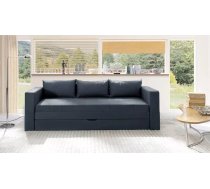 Dīvāns Euforia Duo Sofa Standard Dziļums: 75 cm, Guļamvietas platums: 140 cm, Platums: 222 cm, Augstums: 77 cm, Sēdvietas augstums: 46 cm, Sēdvietas dziļums: 45 cm, Guļamvietas garums: 188 cm, Pildījums: HR putas, Apdare: audums, Dīvāna tips: taisni dīvāni, Ar veļas kasti: 1, izvelkamie: 1, Auduma numurs: Paros 06, Krāsa: grafīts
