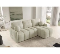 Dīvāns Moon Premium standard Dziļums: 145 cm, Guļamvietas platums: 126 cm, Platums: 220 cm, Augstums: 95 cm, Sēdvietas augstums: 40 cm, Sēdvietas dziļums: 60 cm, Guļamvietas garums: 198 cm, Pildījums: Falista + augstas kvalitātes putas (porolons), Apdare: audums, Ar papildu spilveniem: 1, Dīvāna tips: stūra dīvāni, Ar veļas kasti: 1, izvelkamie: 1, Auduma numurs: Abriamo 03, Izvilkšanas mehānisms: Automāts MOS, Krāsa: bēšs