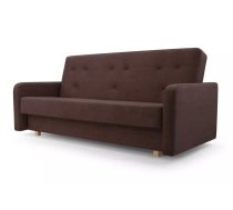 Dīvāns Kasia Sofa Standard Dziļums: 95 cm, Guļamvietas platums: 120 cm, Platums: 202 cm, Augstums: 92 cm, Guļamvietas garums: 189 cm, Pildījums: Bonell + poliuretāna putas (porolons), Apdare: audums, Dīvāna tips: taisns dīvāns, Ar veļas kasti: 1, izvelkamie: 1, Auduma numurs: Vena 13, Izvilkšanas mehānisms: Automāts, Krāsa: tumši brūns