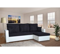 Dīvāns Parys standard Dziļums: 146 cm, Platums: 225 cm, Izvēlieties stūra novietojumu: Pa labi, Guļamvietas platums: 130 cm, Augstums: 93 cm, Guļamvietas garums: 200 cm, Pildījums: Poliuretāna putas (porolons), Apdare: audums + eko āda, Dīvāna tips: stūra