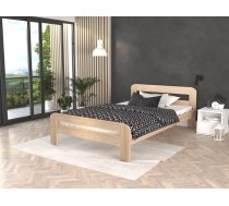 Gulta Dallas ar stelāžu Guļamvietas platums: 120 cm, Guļamvietas garums: 200 cm, stelāžas tips: koka, Platums: 128 cm, Garums: 206 cm, Augstums: 64 cm, Ar resti: 1, Virsma: matēta, Izgatavošanas materiāls: dabīgs koks (priede), Krāsa: priede