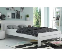 Gulta Dallas Classic ar stelāžu Guļamvietas platums: 160 cm, Guļamvietas garums: 200 cm, stelāžas tips: koka, Platums: 168 cm, Garums: 206 cm, Augstums: 64 cm, Augstums no grīdas līdz matracim (min): 42 cm, Ar resti: 1, Ar matraci: 1, Izgatavošanas materiāls: dabīgs koks (priede), Krāsa: balts
