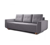 Dīvāns Malibu Sofa standard Dziļums: 90 cm, Guļamvietas platums: 130 cm, Platums: 230 cm, Augstums: 90 cm, Guļamvietas garums: 194 cm, Pildījums: Bonell + poliuretāna putas (porolons), Apdare: audums, Dīvāna tips: taisni dīvāni, Ar veļas kasti: 1, izvelkamie: 1, Auduma numurs: Inari 91, Krāsa: tumši pelēks