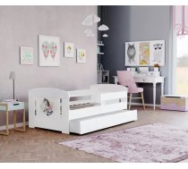Bērnu gulta Filip Ballet ar stelāžu Guļamvietas platums: 80 cm, Guļamvietas garums: 140 cm, Platums: 85 cm, Garums: 143 cm, Augstums: 63 cm, Ar resti: 1, Ar barjeru: 1, Ar veļas kasti: 1, Virsma: Matēta, Guļamvietu skaits: 1, stelāžas tips: koka, Korpusa krāsa: balts, Elementu krāsa: Balts, Izgatavošanas materiāls: KSP, Zīmējums: Ballet