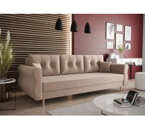 Dīvāns Apollo Sofa standard Dziļums: 75 cm, Guļamvietas platums: 130 cm, Platums: 225 cm, Augstums: 90 cm, Sēdvietas augstums: 43 cm, Sēdvietas dziļums: 60 cm, Guļamvietas garums: 195 cm, Pildījums: Putas (porolons), Apdare: audums, Ar papildu spilveniem: 1, Dīvāna tips: taisni dīvāni, Ar veļas kasti: 1, izvelkamie: 1, Auduma numurs: Itaka 48, Krāsa: gaiši brūns