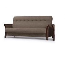 Dīvāns Roko 3S Premium Standard Dziļums: 95 cm, Guļamvietas platums: 120 cm, Platums: 212 cm, Augstums: 95 cm, Sēdvietas augstums: 47 cm, Sēdvietas dziļums: 57 cm, Guļamvietas garums: 190 cm, Pildījums: Bonell atsperes + putas (porolons), Apdare: audums, Dīvāna tips: taisni dīvāni, Ar veļas kasti: 1, izvelkamie: 1, Auduma numurs: Olimp 03, Izvilkšanas mehānisms: klik klak, Krāsa: brūns