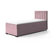 Gulta Eryk 90x200 Boxspring Standard Guļamvietas platums: 90 cm, Guļamvietas garums: 200 cm, Platums: 94 cm, Garums: 207 cm, Augstums: 105 cm, Apdares materiāls: audums, Ar veļas kasti: 1, Augstums no grīdas līdz matracim (min): 58 cm, Ar matraci: 1, Kontinentālas: 1, Auduma nosaukums: Mono 235, Krāsa: rozā
