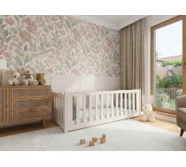 Bērnu gulta Concept 3 ar stelāžu Guļamvietas platums: 80 cm, Guļamvietas garums: 180 cm, Platums: 87 cm, Garums: 188 cm, Augstums: 68 cm, Augstums no grīdas līdz matracim: 7.5 cm, Ar resti: 1, Ar barjeru: 1, Guļamvietu skaits: 1, stelāžas tips: koka, Izgatavošanas materiāls: dabīgs koks (priede), Maksimālais noslogojums: 100 kg, Krāsa: kašmira