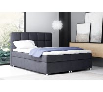 Gulta Napoli Boxspring Premium Standard Guļamvietas platums: 120 cm, Guļamvietas garums: 200 cm, Platums: 120 cm, Garums: 213 cm, Augstums: 130 cm, Apdares materiāls: audums, Ar veļas kasti: 1, Augstums no grīdas līdz matracim (min): 67 cm, Ar matraci: 1, Kontinentālas: 1, Auduma nosaukums: Aston 17, Ar pacelšanas mehānismu: 1, Krāsa: tumši pelēks