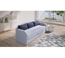 Dīvāns Tenus 2 Sofa Standard Dziļums: 76 cm, Guļamvietas platums: 140 cm, Platums: 208 cm, Elementu krāsa: grafīts, Augstums: 86 cm, Sēdvietas augstums: 46 cm, Sēdvietas dziļums: 48 cm, Guļamvietas garums: 188 cm, Pildījums: HR putas, Apdare: audums, Dīvāna tips: taisni dīvāni, Ar veļas kasti: 1, izvelkamie: 1, Auduma numurs: Cashmere 17 + Cashmere 22, Krāsa: gaiši pelēks