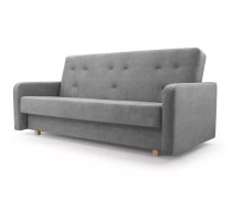 Dīvāns Kasia Sofa Standard Dziļums: 95 cm, Guļamvietas platums: 120 cm, Platums: 202 cm, Augstums: 92 cm, Guļamvietas garums: 189 cm, Pildījums: Bonell + poliuretāna putas (porolons), Apdare: audums, Dīvāna tips: taisns dīvāns, Ar veļas kasti: 1, izvelkamie: 1, Auduma numurs: Vena 3, Izvilkšanas mehānisms: Automāts, Krāsa: pelēks