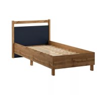 Gulta Indygo ar stelāžu Guļamvietas platums: 90 cm, Korpusa krāsa: ozols votāns, Guļamvietas garums: 200 cm, stelāžas tips: koka, Platums: 101 cm, Garums: 207 cm, Elementu krāsa: zils, Augstums: 90 cm, Ar resti: 1, Virsma: matēta, Izgatavošanas materiāls: LKSP