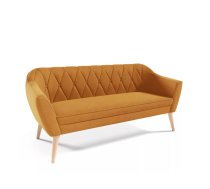 Dīvāns Sofa 183 standard Dziļums: 74 cm, Platums: 180 cm, Augstums: 75 cm, Pildījums: Poliuretāna putas (porolons), Apdare: audums, Dīvāna tips: taisni dīvāni, Auduma numurs: Velluto 08, Krāsa: dzeltens