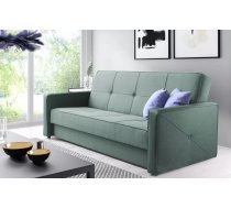 Dīvāns Sofa Bed 146 standard Dziļums: 90 cm, Guļamvietas platums: 118 cm, Platums: 210 cm, Augstums: 80 cm, Guļamvietas garums: 190 cm, Pildījums: Bonell atsperes + augstas elastības putas (porolons), Apdare: audums, Dīvāna tips: taisni dīvāni, Ar veļas kasti: 1, izvelkamie: 1, Auduma numurs: Soro 34, Krāsa: Piparmētru
