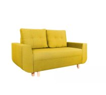 Dīvāns Malibu Sofa 2 standard Dziļums: 90 cm, Guļamvietas platums: 130 cm, Platums: 180 cm, Augstums: 90 cm, Guļamvietas garums: 145 cm, Pildījums: Bonell + poliuretāna putas (porolons), Apdare: audums, Dīvāna tips: taisni dīvāni, Ar veļas kasti: 1, izvelkamie: 1, Auduma numurs: Rico 10, Krāsa: dzeltens