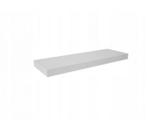 Plaukts Kasia Classic Platums: 120 cm, Augstums: 5 cm, Dziļums: 26 cm, Materiāls: lamināts, Plaukta tips: sienas, Virsma: mātēta, Krāsa: balts