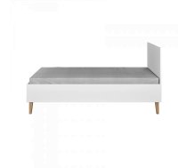 Gulta Kubi ar stelāžu Guļamvietas platums: 80 cm, Guļamvietas garums: 180 cm, stelāžas tips: koka, Platums: 84 cm, Garums: 184 cm, Augstums: 92 cm, Ar resti: 1, Virsma: matēta, Izgatavošanas materiāls: LKSP, Krāsa: balts