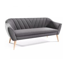 Dīvāns Sofa Flora 206 standard Dziļums: 71 cm, Platums: 185 cm, Augstums: 75 cm, Sēdvietas augstums: 40 cm, Sēdvietas dziļums: 52 cm, Pildījums: Falista + augstas kvalitātes putas (porolons), Apdare: audums, Dīvāna tips: taisni dīvāni, Auduma numurs: Velluto 18, Kājiņu krāsa: dabīgs, Krāsa: antracīts