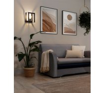 Lampa Giorri veids: sienas, Platums: 20 cm, Dziļums: 28 cm, Augstums: 25 cm, Izgatavošanas materiāls: tērauds, Nepieciešamo spuldžu skaits: 1, Jauda: 15 W, Krāsa: melns