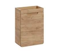 Vannas istabas skapītis Aruba Craft 826 Virsma: matēta, Platums: 40 cm, Augstums: 60 cm, Dziļums: 22 cm, Materiāls: MDF + LKSP, Sienas: 1, Ar spoguli: nē, Priekš izlietnes: 1, Krāsa: ozols craft zelts