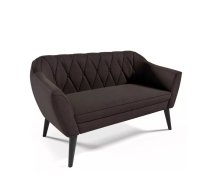 Dīvāns Sofa 182 Black standard Dziļums: 72 cm, Platums: 141 cm, Augstums: 75 cm, Sēdvietas augstums: 42 cm, Sēdvietas dziļums: 50 cm, Pildījums: Poliuretāna putas (porolons), Apdare: audums, Dīvāna tips: taisni dīvāni, Auduma numurs: Riviera 28, Kājiņu krāsa: Melns, Krāsa: tumši brūns