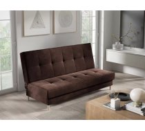 Dīvāns Sofa Bed 181 standard Dziļums: 90 cm, Guļamvietas platums: 110 cm, Platums: 200 cm, Augstums: 93 cm, Sēdvietas augstums: 45 cm, Sēdvietas dziļums: 55 cm, Guļamvietas garums: 200 cm, Pildījums: Falista + augstas kvalitātes putas (porolons), Apdare: audums, Dīvāna tips: taisni dīvāni, Ar veļas kasti: 1, izvelkamie: 1, Auduma numurs: Kronos 06, Krāsa: tumši brūns