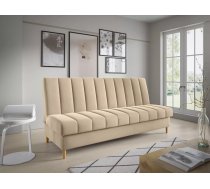 Dīvāns Sofa Bed 180 standard Dziļums: 90 cm, Guļamvietas platums: 110 cm, Platums: 200 cm, Augstums: 93 cm, Sēdvietas augstums: 45 cm, Sēdvietas dziļums: 55 cm, Guļamvietas garums: 200 cm, Pildījums: Falista + augstas kvalitātes putas (porolons), Apdare: audums, Dīvāna tips: taisni dīvāni, Ar veļas kasti: 1, izvelkamie: 1, Auduma numurs: Kronos 35, Krāsa: krēma