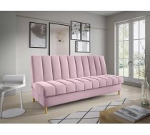 Dīvāns Sofa Bed 180 standard Dziļums: 90 cm, Guļamvietas platums: 110 cm, Platums: 200 cm, Augstums: 93 cm, Sēdvietas augstums: 45 cm, Sēdvietas dziļums: 55 cm, Guļamvietas garums: 200 cm, Pildījums: Falista + augstas kvalitātes putas (porolons), Apdare: audums, Dīvāna tips: taisni dīvāni, Ar veļas kasti: 1, izvelkamie: 1, Auduma numurs: Kronos 27, Krāsa: rozā