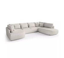 Dīvāns Jacobs U Standard Dziļums: 245 cm, Platums: 380 cm, Augstums: 85 cm, Sēdvietas augstums: 42 cm, Sēdvietas dziļums: 60 cm, Pildījums: Falista + Bonell + augstas kvalitātes putas (porolons), Apdare: audums, Ar papildu spilveniem: 1, Dīvāna tips: u veida dīvāni, Auduma numurs: Tresor 32, Krāsa: bēšs